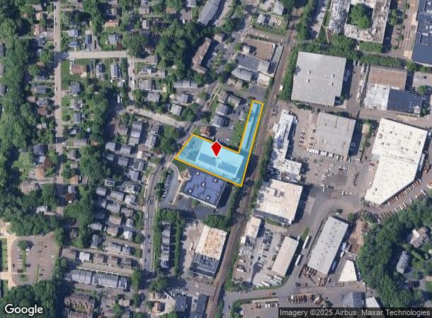 649 Hope St, Stamford, CT Parcel Map