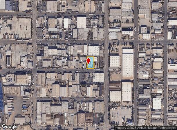 2021 W Gaylord St, Long Beach, CA Parcel Map