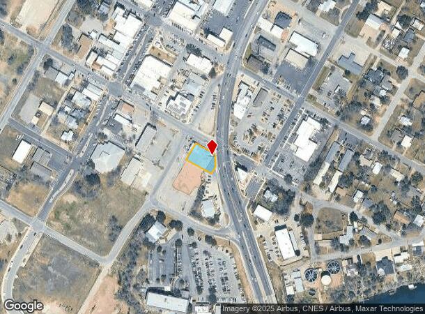  704 2Nd St, Marble Falls, TX Parcel Map
