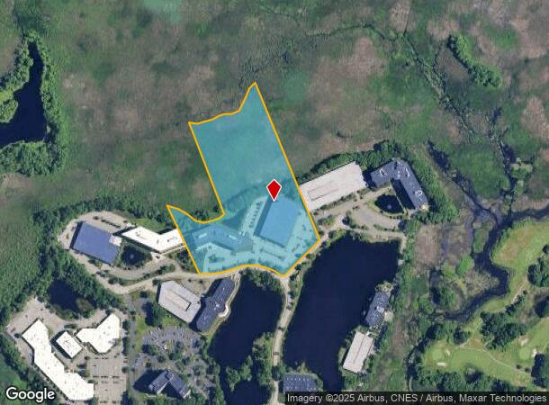 601 Edgewater Dr, Wakefield, MA Parcel Map