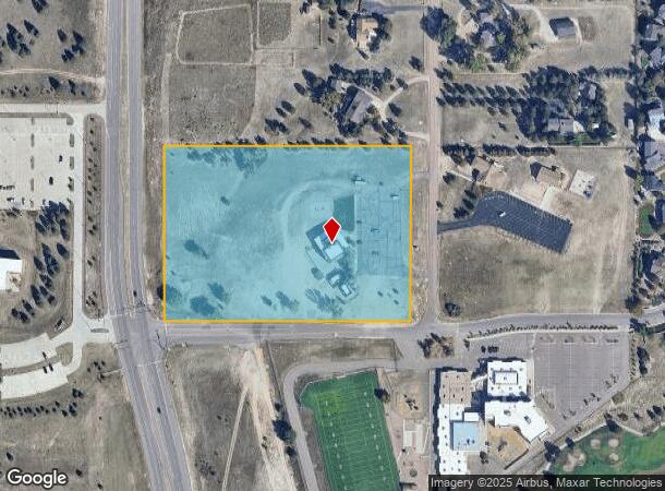 9550 Otero Ave, Colorado Springs, CO Parcel Map