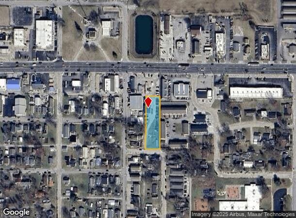  201 Highlawn Ave, Seymour, IN Parcel Map