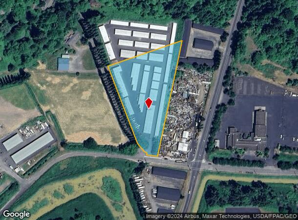  3851 Memorial Park Dr, Longview, WA Parcel Map