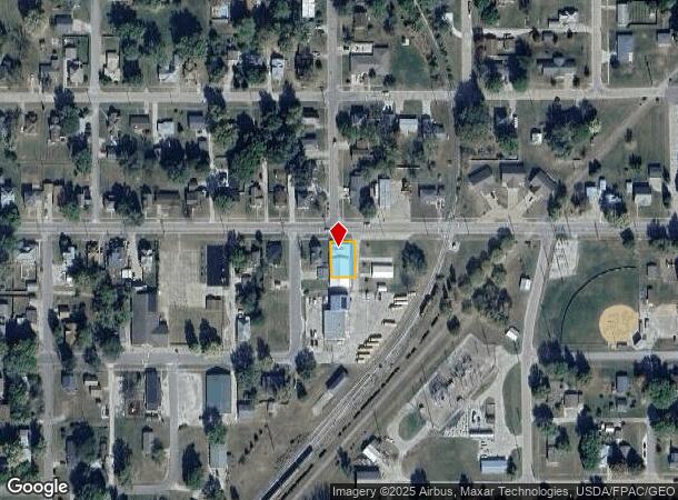 810 Benton Ave E, Albia, IA Parcel Map