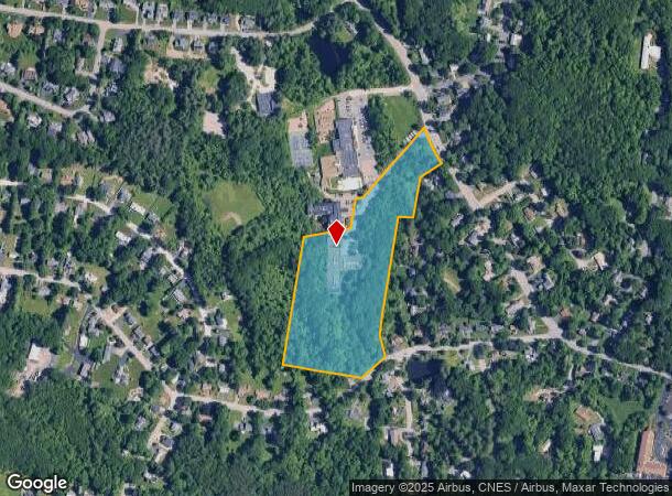  629A Salisbury St, Worcester, MA Parcel Map