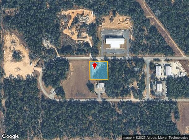  803 E Overdrive Cir, Hernando, FL Parcel Map