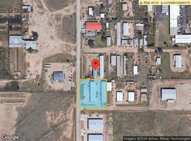  12213 University Ave, Lubbock, TX Parcel Map