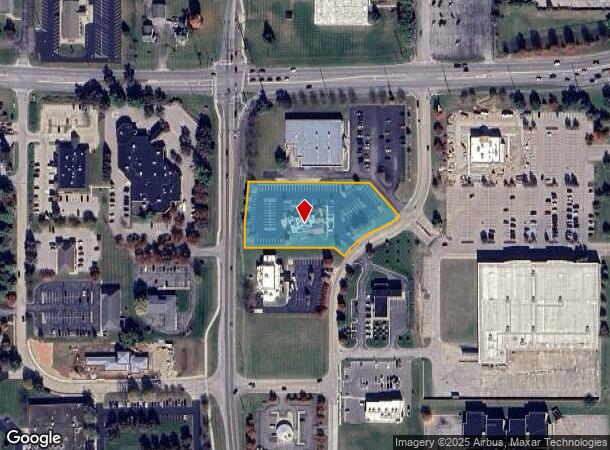  870 Creekview Dr, Columbus, IN Parcel Map