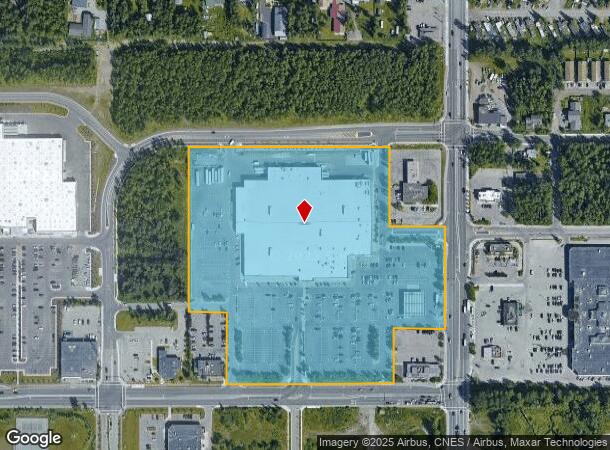  7701 Debarr Rd, Anchorage, AK Parcel Map