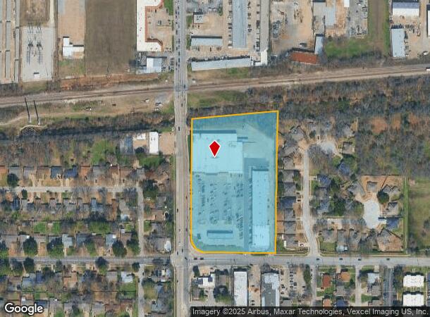 301 S Bowen Rd, Arlington, TX Parcel Map