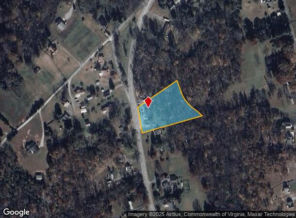 377 S Five Forks Rd, Monroe, VA Parcel Map