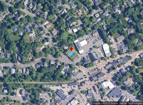  1 Lincoln St, Hingham, MA Parcel Map
