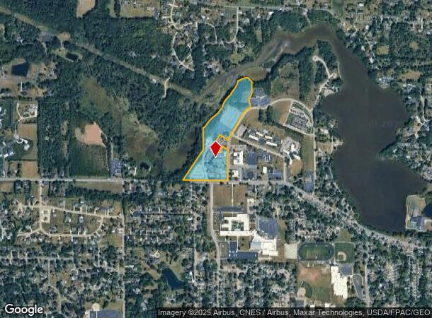 818 Riverside Ave, Adrian, MI Parcel Map