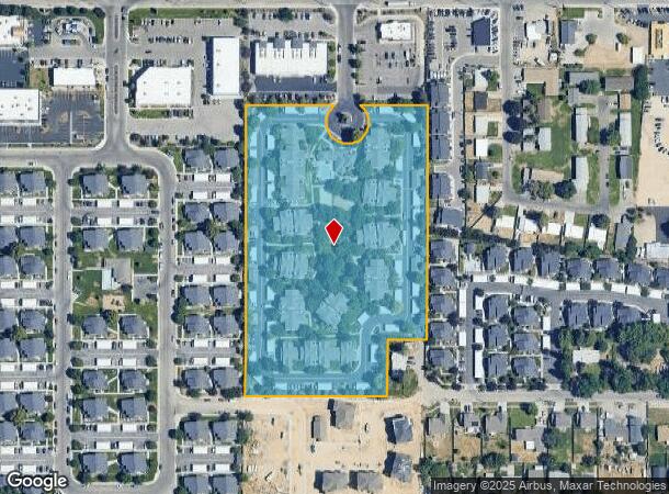  1436 N Cormorant Pl, Boise, ID Parcel Map