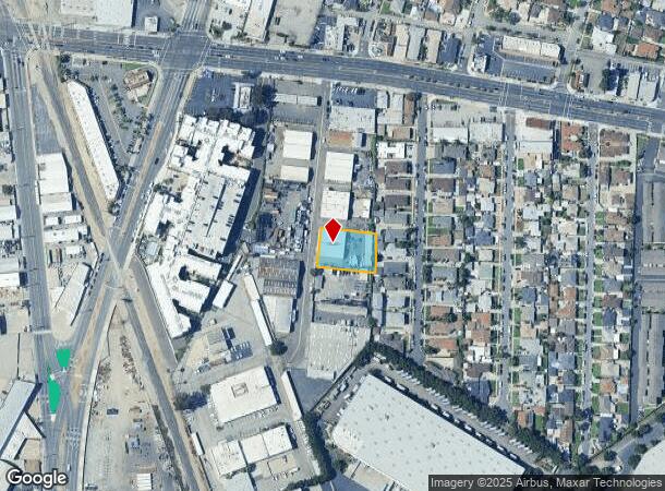 10950 Vulcan St, South Gate, CA Parcel Map