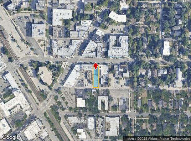  1123 Central Ave, Wilmette, IL Parcel Map
