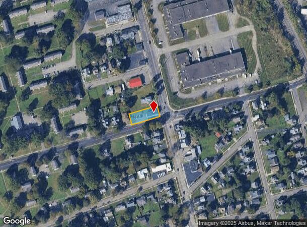 1301 College Ave, Elmira, NY Parcel Map