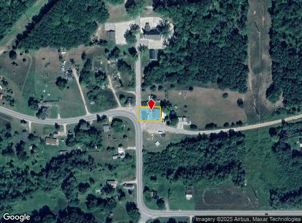  6140 N Pine Ave, White Cloud, MI Parcel Map