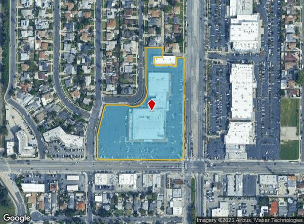  10311 S Sepulveda Blvd, Los Angeles, CA Parcel Map