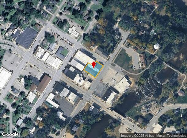  135 N Front St, Chesaning, MI Parcel Map