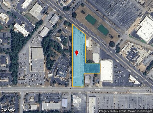  2610 Dawson Rd, Albany, GA Parcel Map
