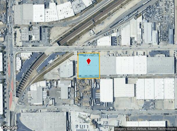 1900 E 25Th St, Los Angeles, CA Parcel Map
