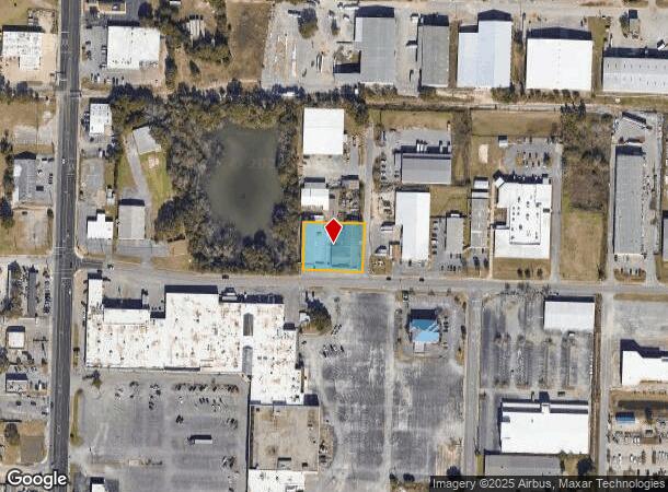  400 W Herman St, Pensacola, FL Parcel Map