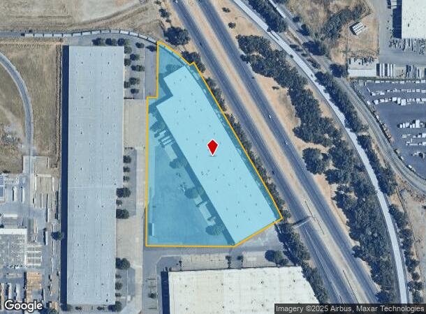  1431 E Beamer St, Woodland, CA Parcel Map