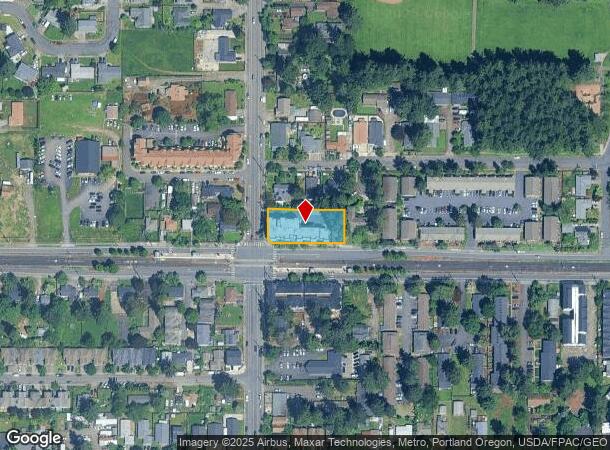 17257 E Burnside St, Portland, OR Parcel Map