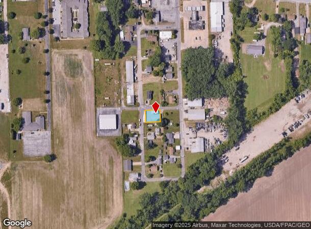  1504 Sagamore St, Sandusky, OH Parcel Map