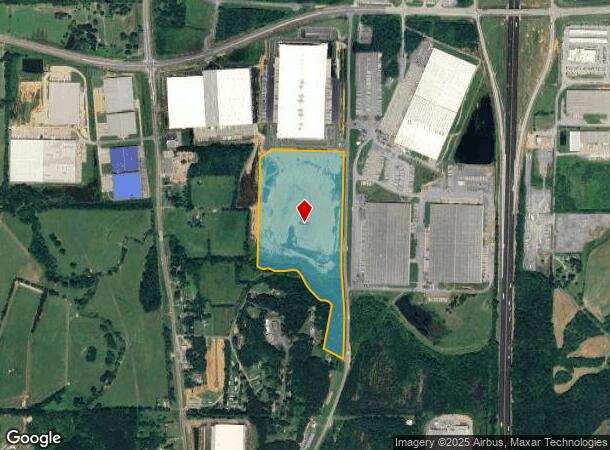 Clarence King Dr, Calhoun, GA Parcel Map