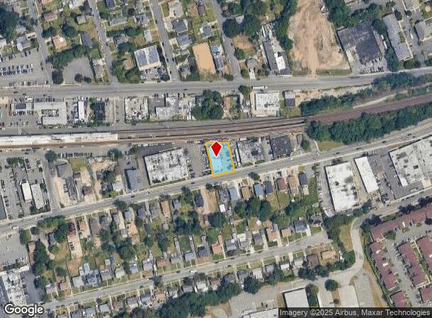 545 Oak St, Copiague, NY Parcel Map