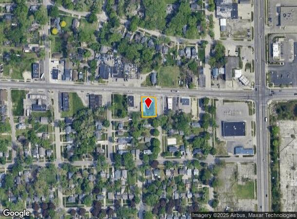  2522 Davison Rd, Flint, MI Parcel Map
