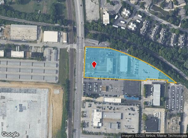  3107 S Noland Rd, Independence, MO Parcel Map