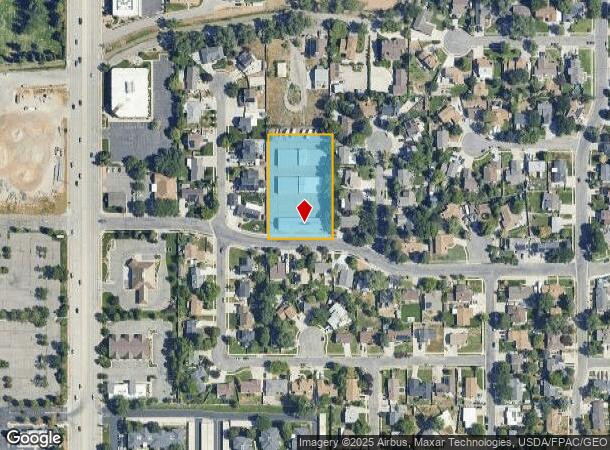  1610 W 6720 S, West Jordan, UT Parcel Map