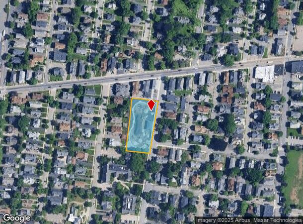  69 Sever St, Worcester, MA Parcel Map