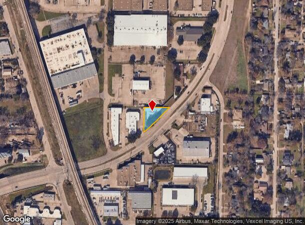 1929 Old Denton Rd, Carrollton, TX Parcel Map