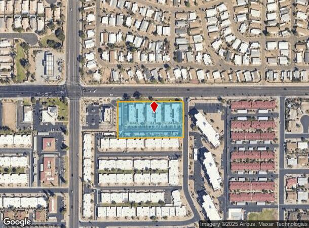  4435 E Broadway Rd, Mesa, AZ Parcel Map