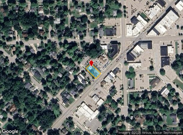 120 W Adams St, Caro, MI Parcel Map