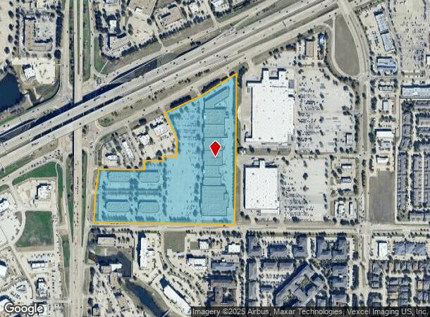 8600/8700 Preston Rd, Plano, TX Parcel Map