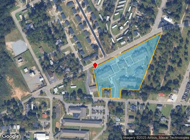 Old Omega Rd, Tifton, GA Parcel Map