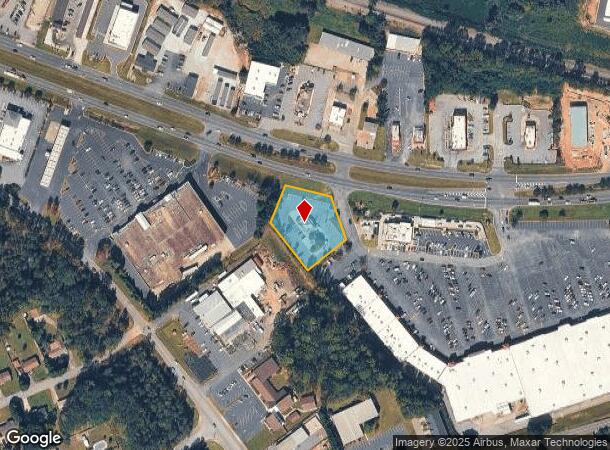 5197 Calhoun Memorial Hwy, Easley, SC Parcel Map