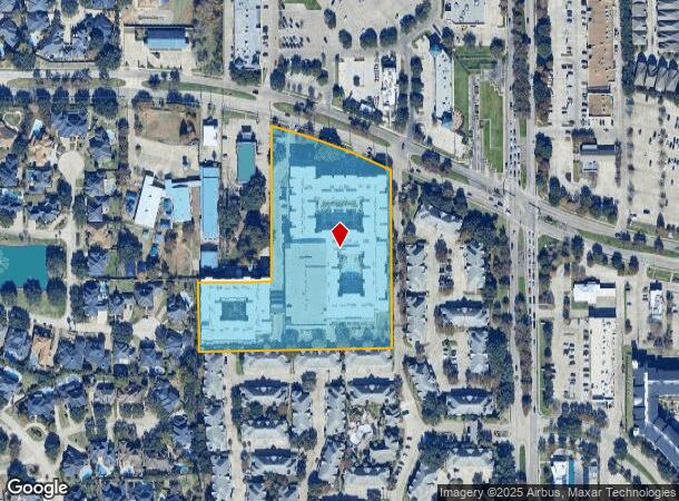 13411 Briar Forest Dr, Houston, TX Parcel Map