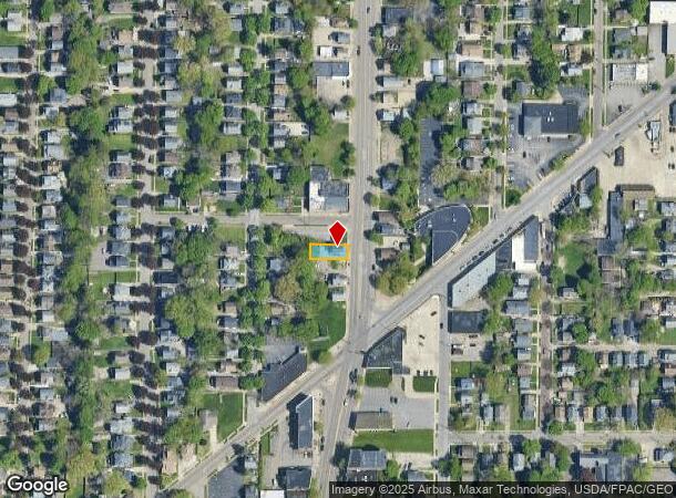  836 838 N Main St, Akron, OH Parcel Map