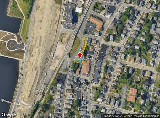 671 Durfee St, Fall River, MA Parcel Map