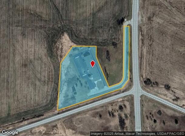 2185 U Ave, Williamsburg, IA Parcel Map