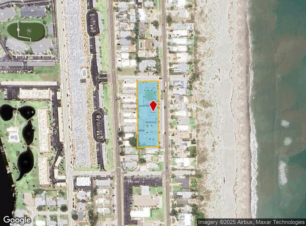  718 S Atlantic Ave, Cocoa Beach, FL Parcel Map