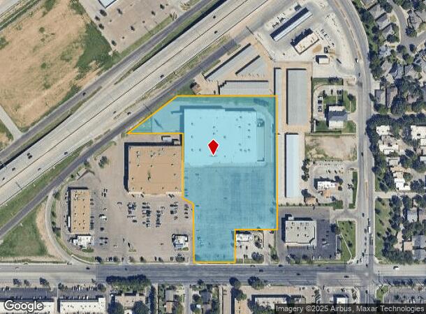  5402 4Th St, Lubbock, TX Parcel Map