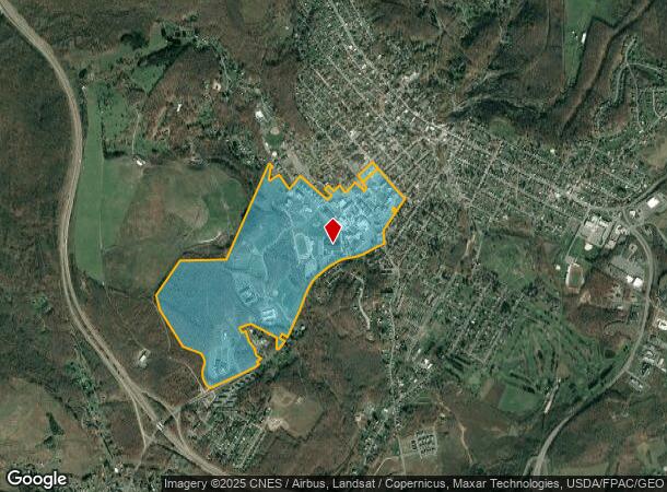  College Ave, Frostburg, MD Parcel Map