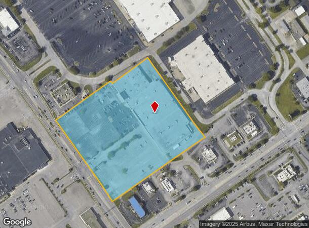  1500 Greentree Blvd, Clarksville, IN Parcel Map